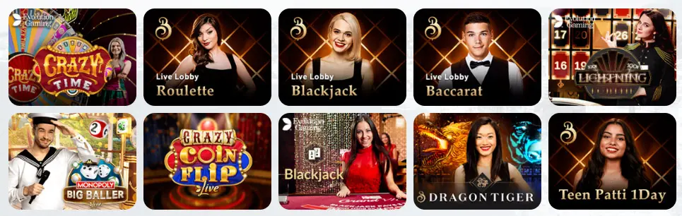 Giochi da casinò live BET2BET CASINO