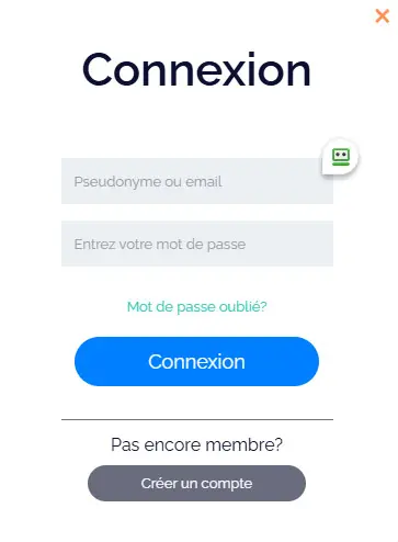 Accesso dei membri di BET2BET CASINO
