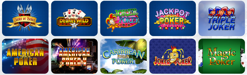 Video Poker BET2BET CASINO