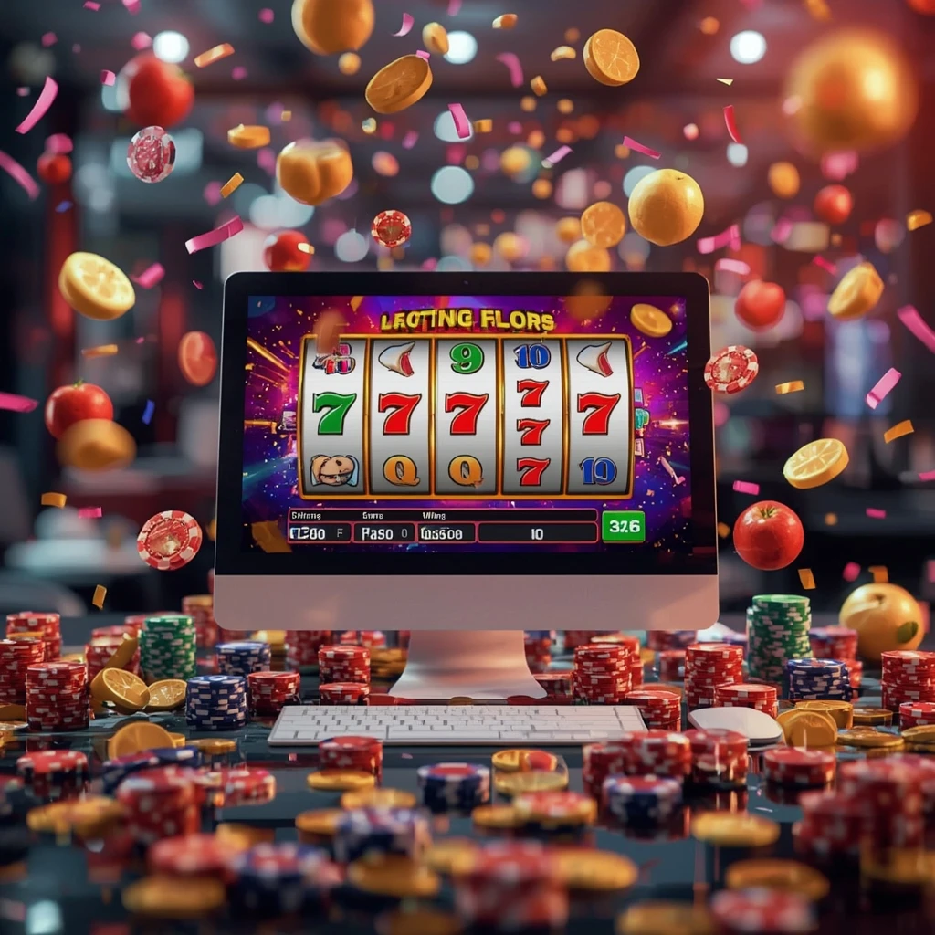 slot machine sullo schermo BET2BET CASINO