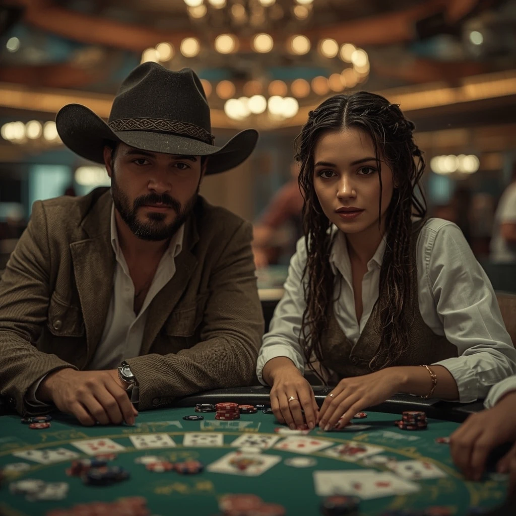 foto di due giocatori di poker BET2BET CASINO